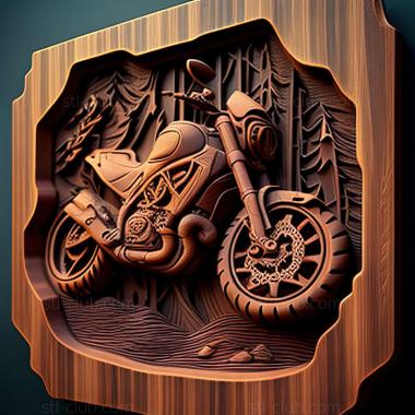 3D модель Ducati Scrambler Urban Enduro (STL)